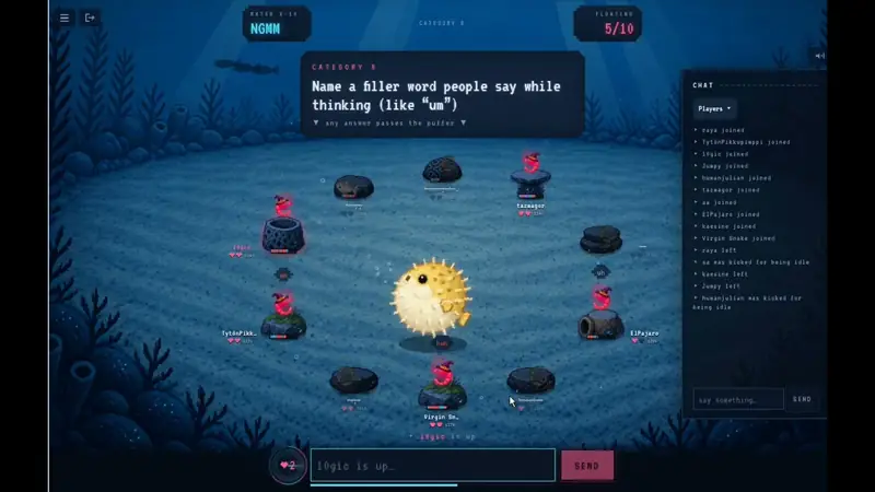 Thumbnail from Virgin Snake’s Krillion Puffer Party gameplay video